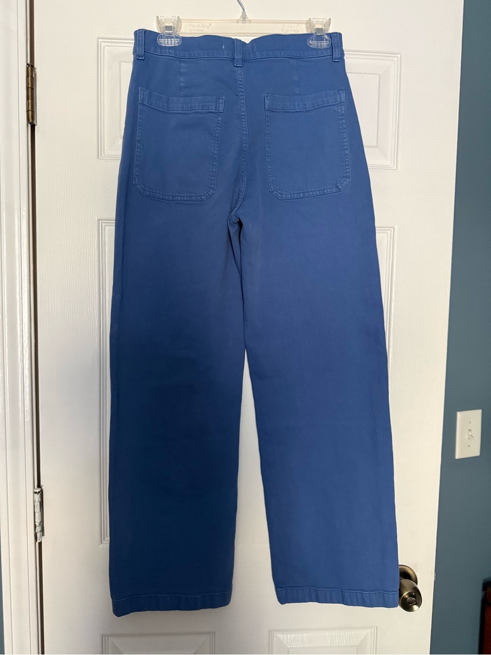 Madewell Emmett Wide-Leg Pants in Delphinium Blue- New Without Tags - Picture 9 of 9